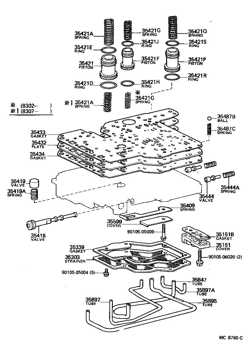  CELICA |  VALVE BODY OIL STRAINER ATM