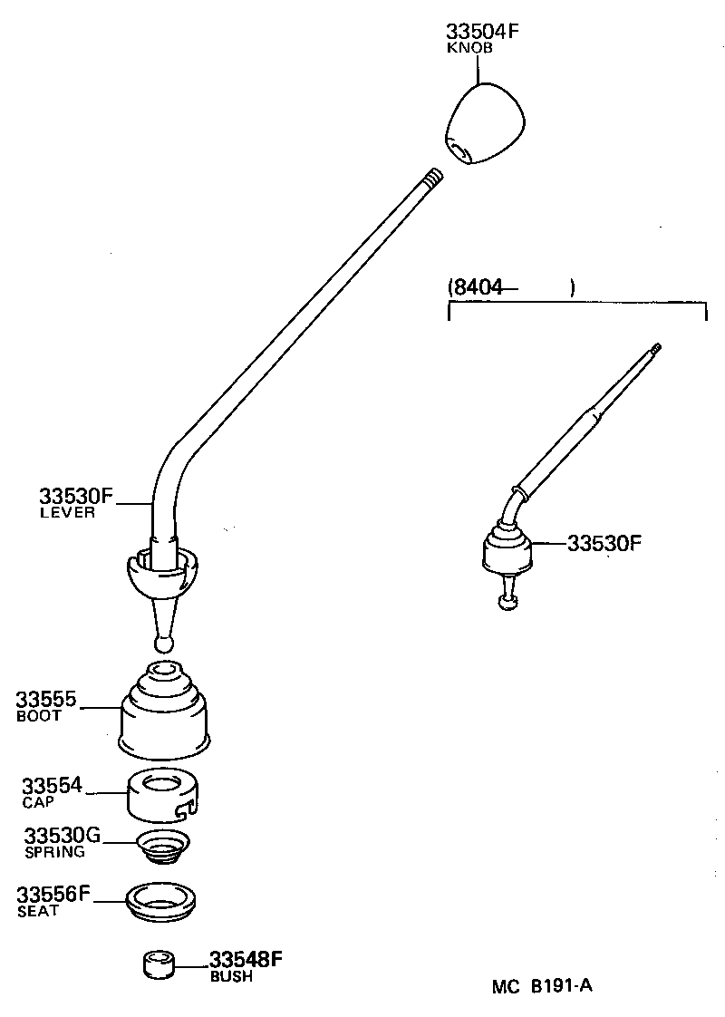  LAND CRUISER 60 |  SHIFT LEVER RETAINER