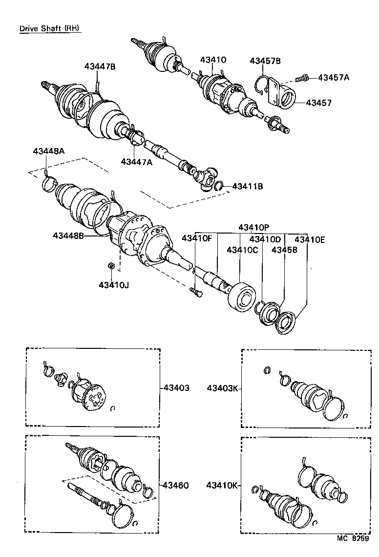  CAMRY |  FRONT DRIVE SHAFT