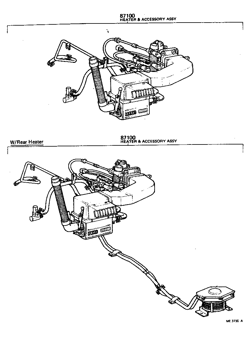  LAND CRUISER 40 55 |  HEATING AIR CONDITIONING SET