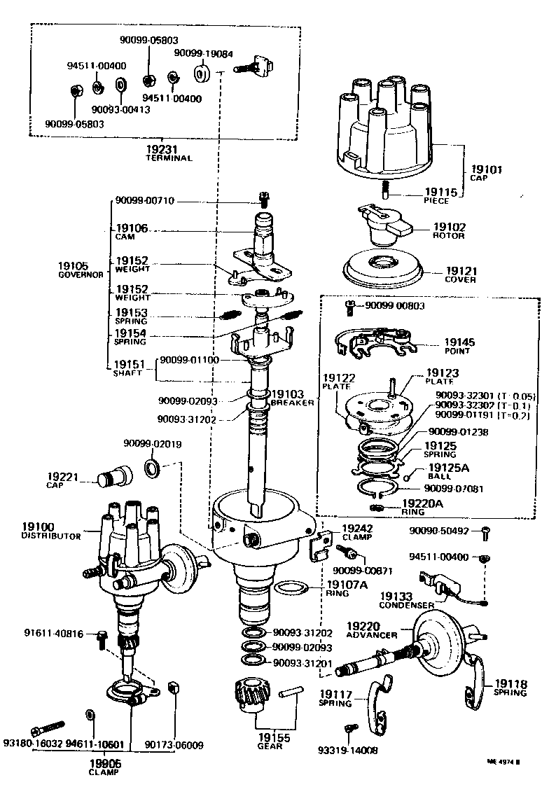  LAND CRUISER 40 55 |  DISTRIBUTOR