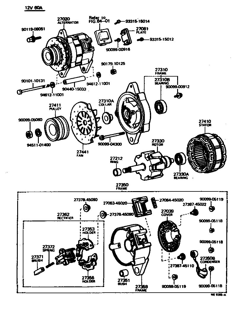  CRESSIDA |  ALTERNATOR