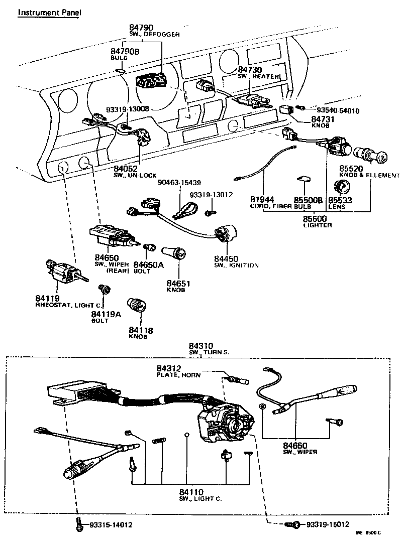  CELICA |  SWITCH RELAY COMPUTER