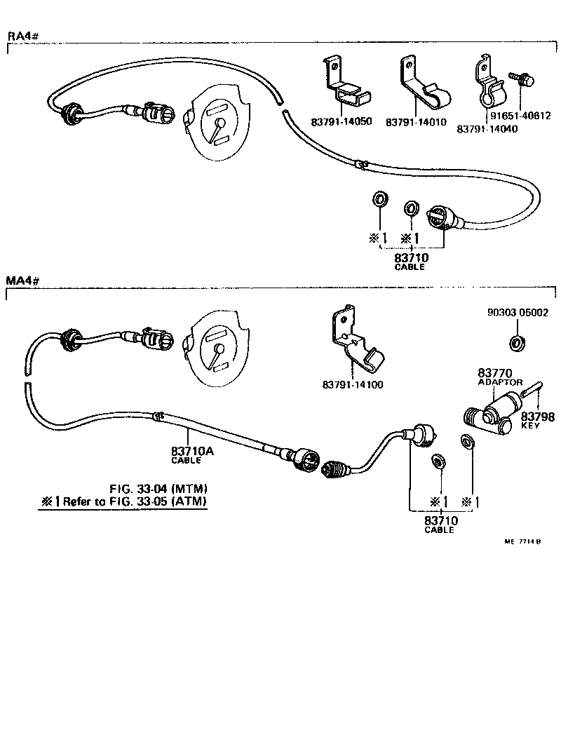  CELICA |  METER