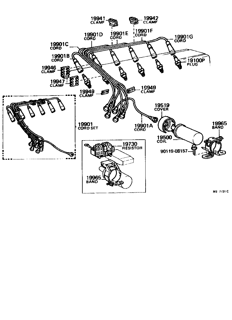  CELICA |  IGNITION COIL SPARK PLUG