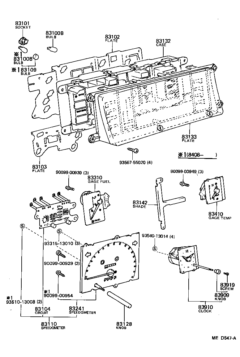  CAMRY |  METER