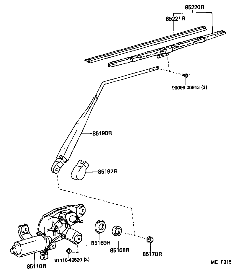  LAND CRUISER 70 |  REAR WIPER