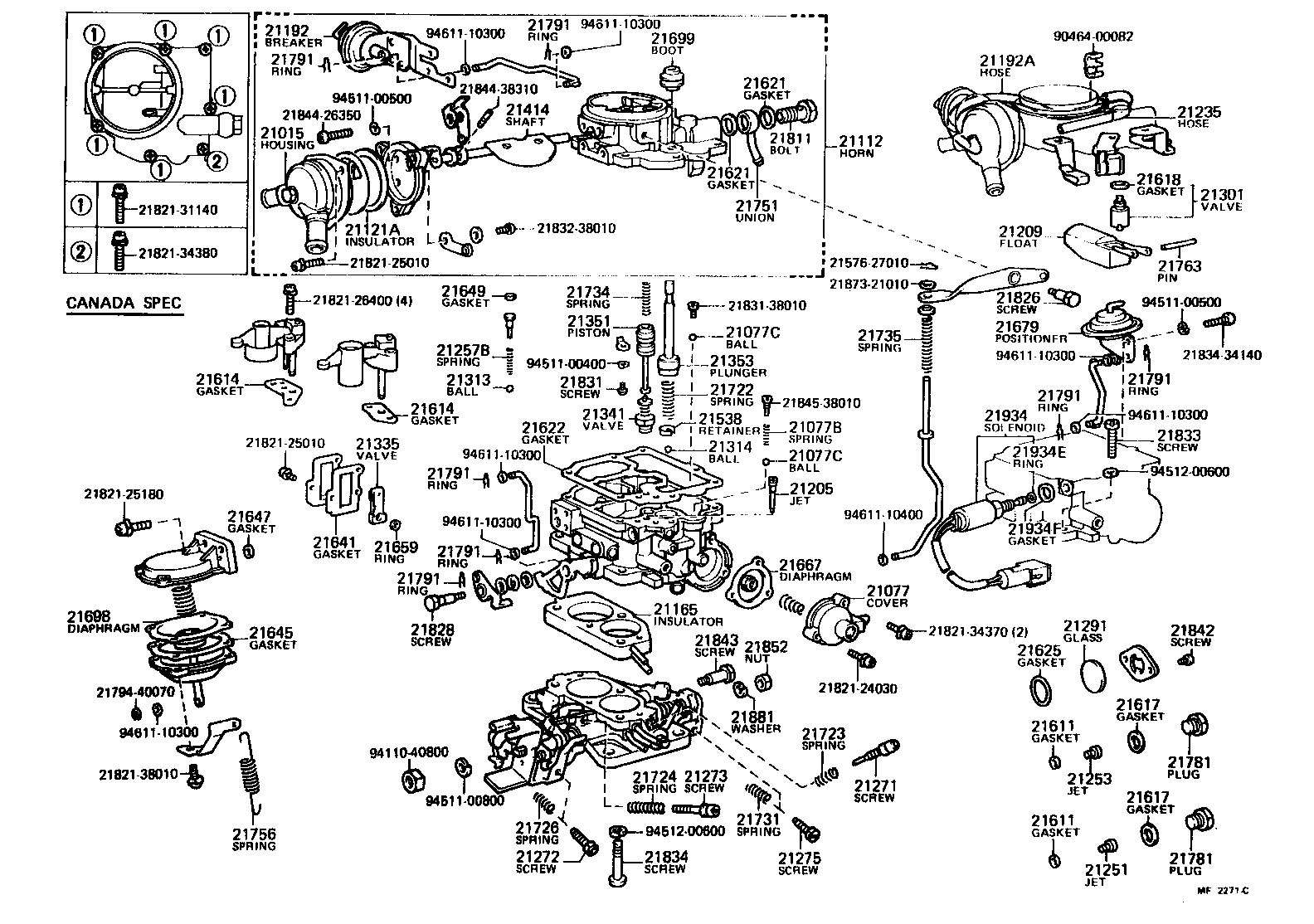  CELICA |  CARBURETOR