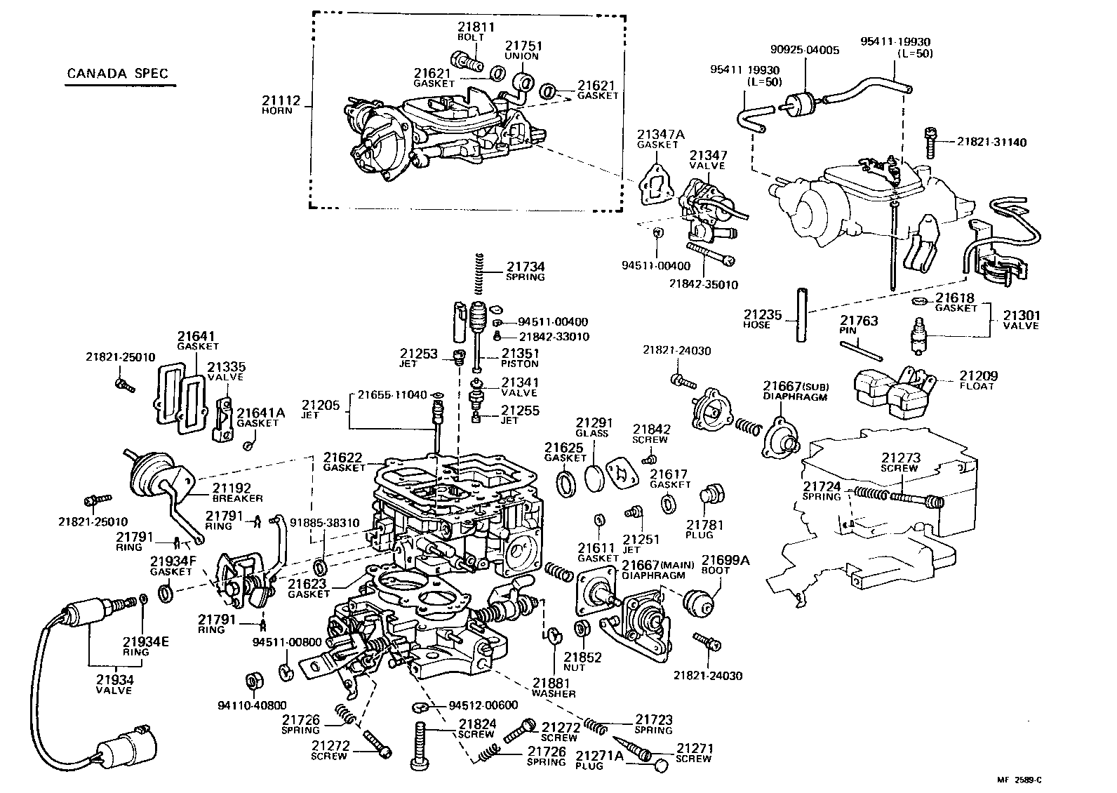  CELICA |  CARBURETOR