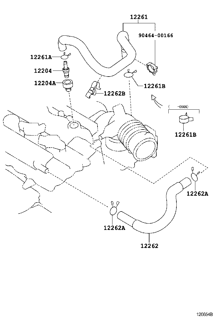  AURIS HYBRID |  VENTILATION HOSE