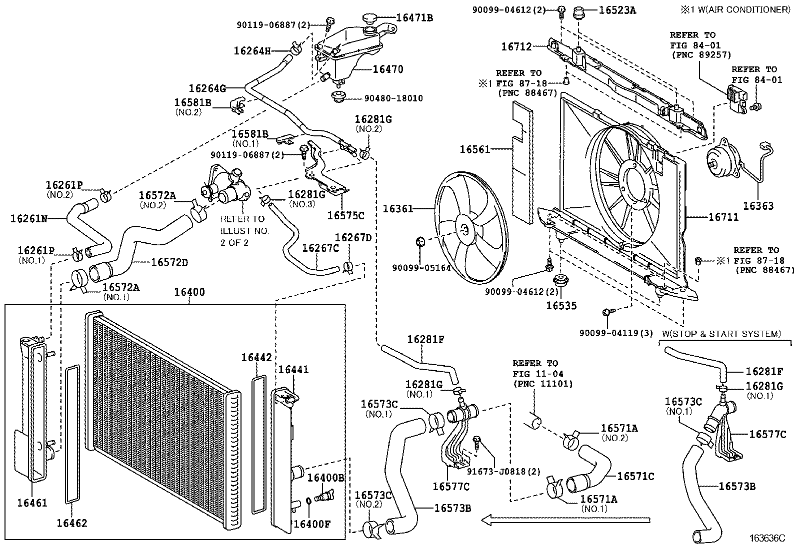  AURIS HYBRID |  RADIATOR WATER OUTLET