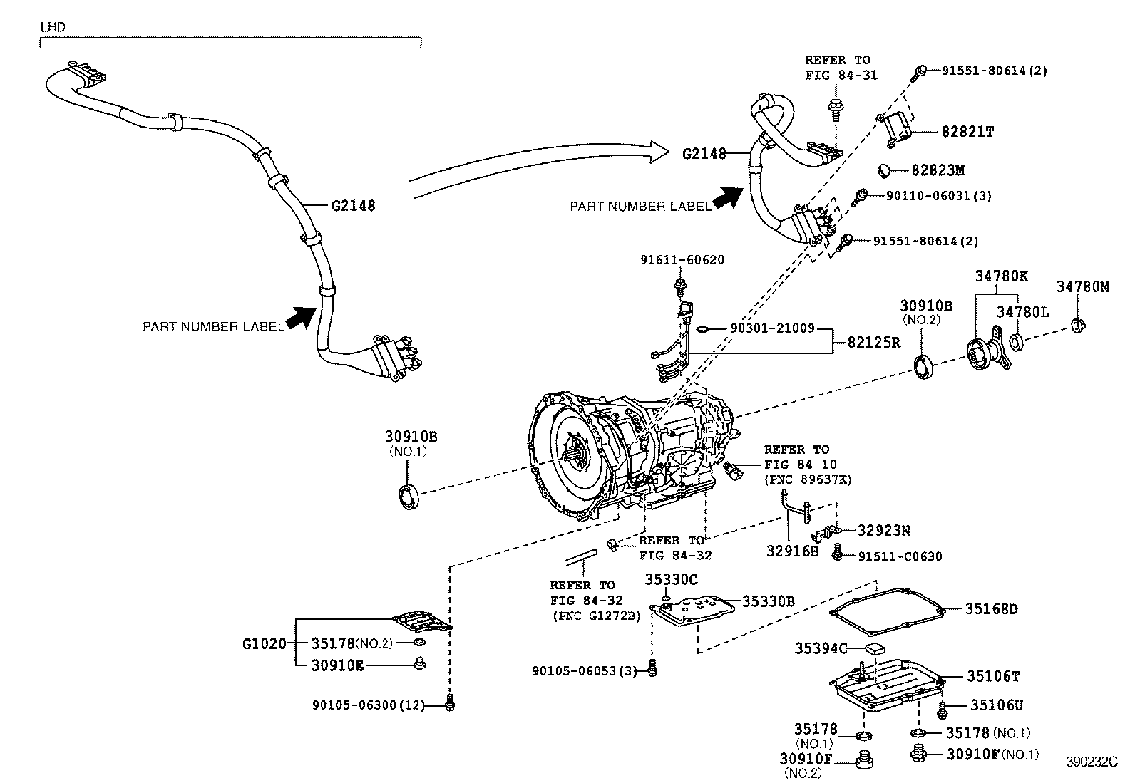  GS GS HYBRID |  TRANSAXLE ASSY HYBRID VEHICLE