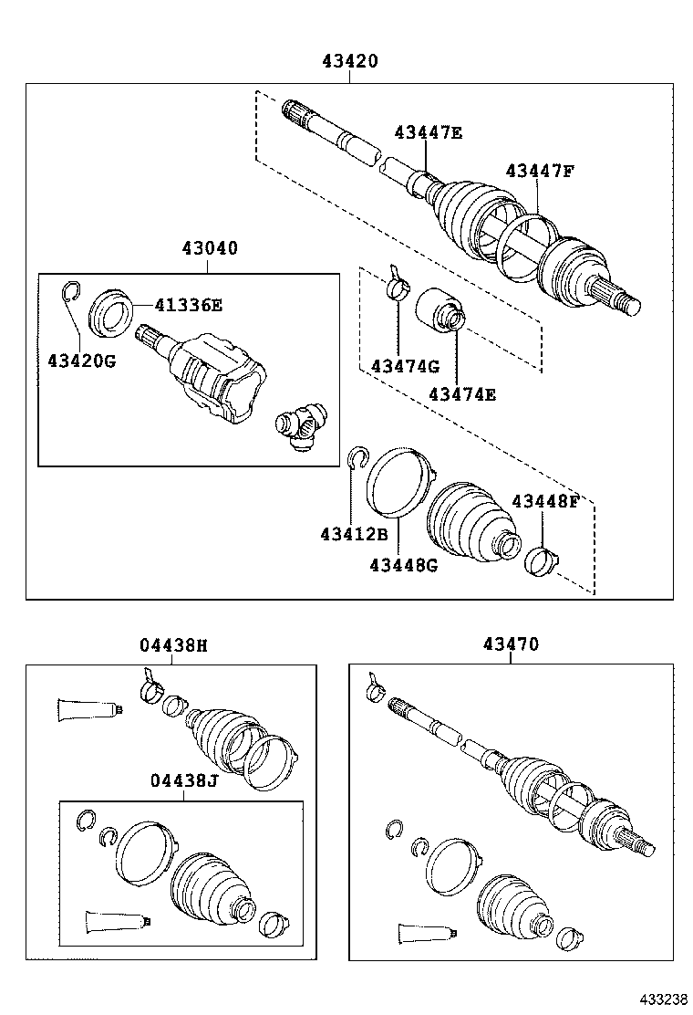  VERSO |  FRONT DRIVE SHAFT