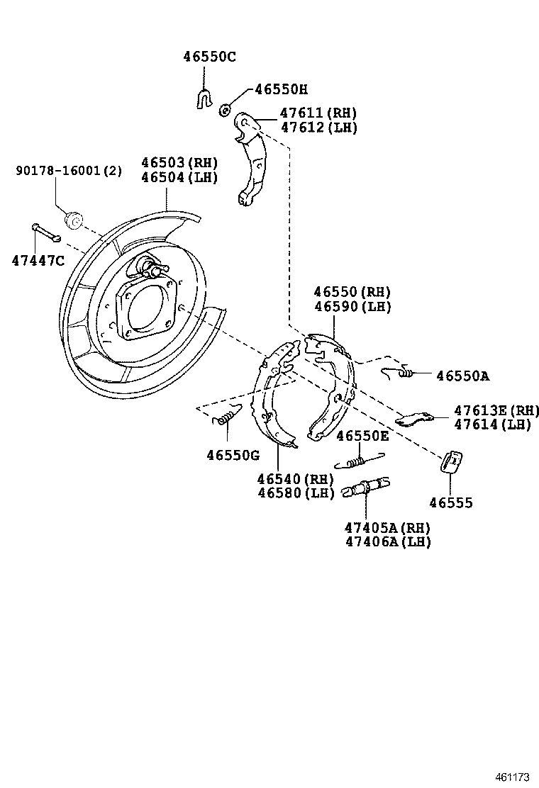  PRIUS PRIUS V |  PARKING BRAKE CABLE