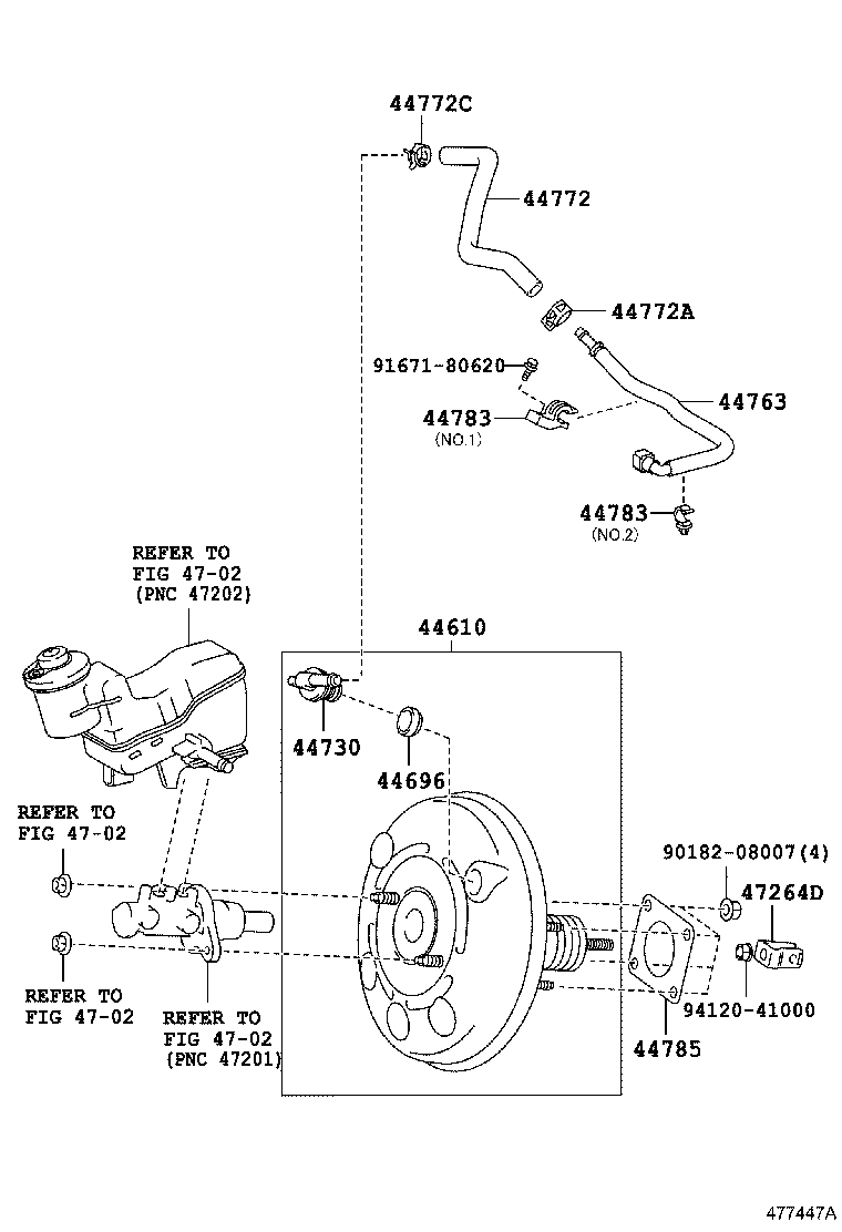  YARIS JPP |  BRAKE BOOSTER VACUUM TUBE