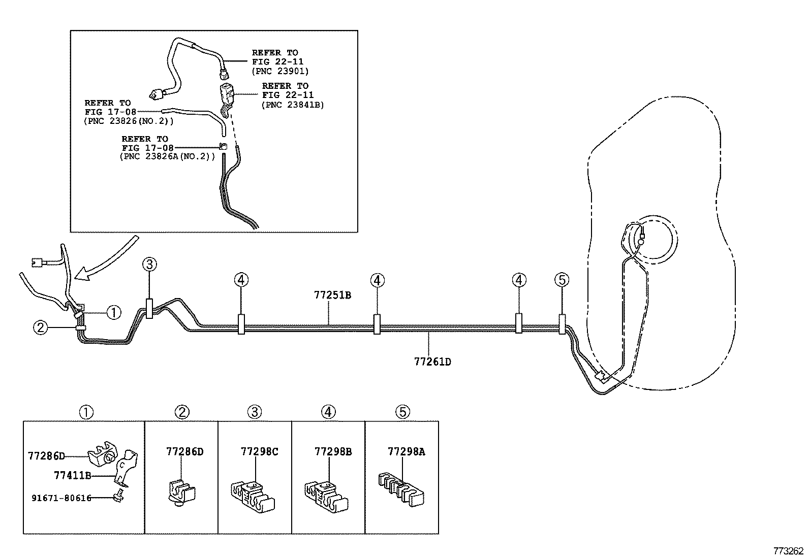  PRIUS PRIUS V |  FUEL TANK TUBE