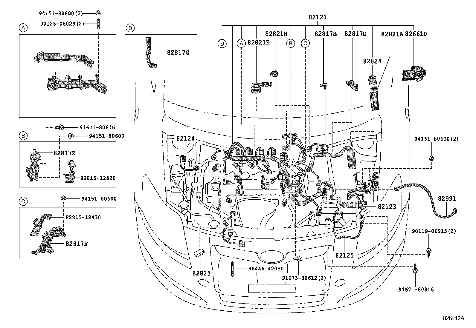  AURIS HYBRID |  WIRING CLAMP