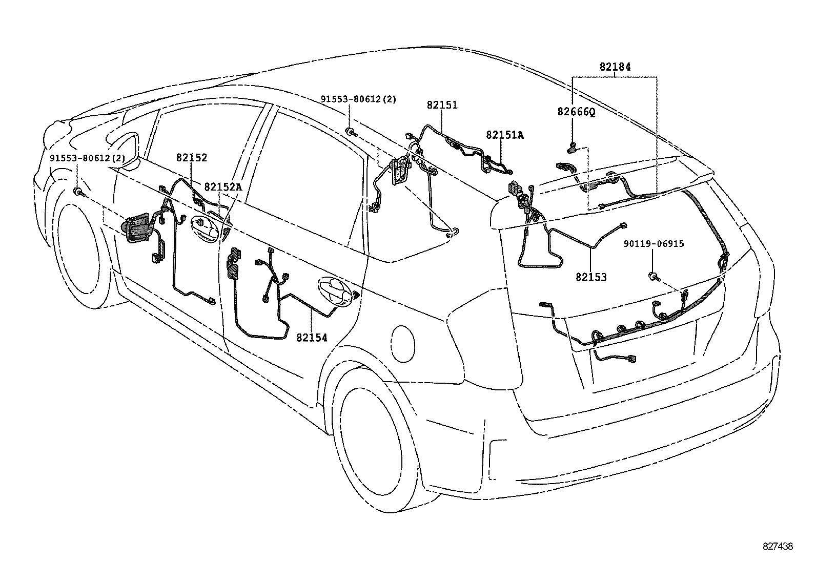  PRIUS PRIUS V |  WIRING CLAMP