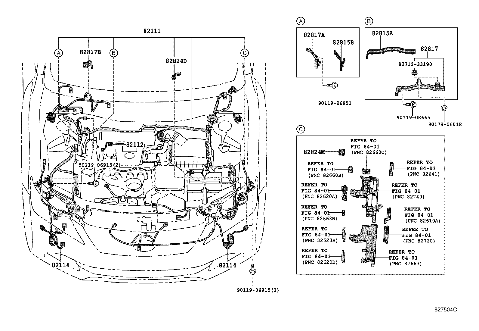  CAMRY HYBRID |  WIRING CLAMP