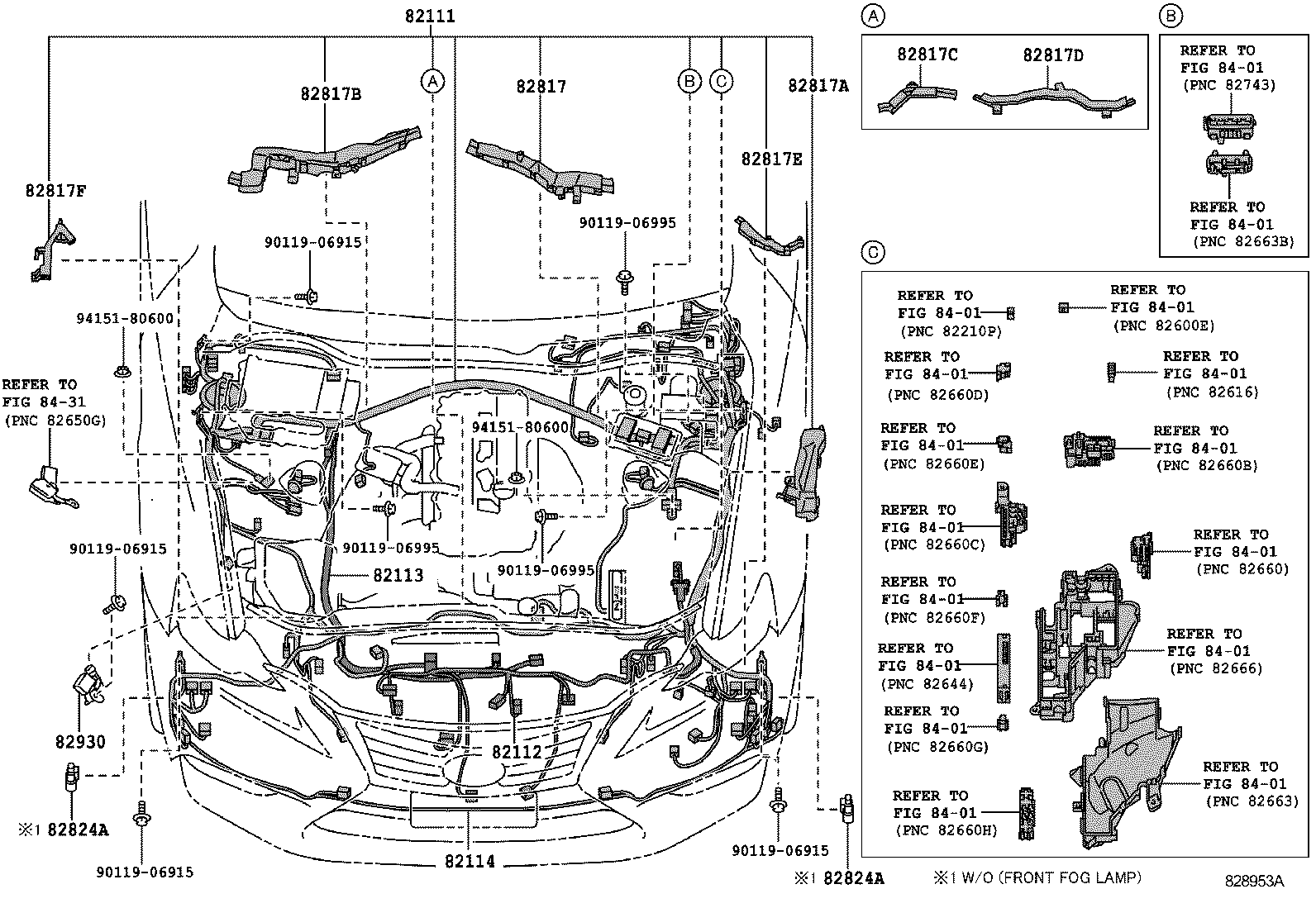  IS250 300H |  WIRING CLAMP