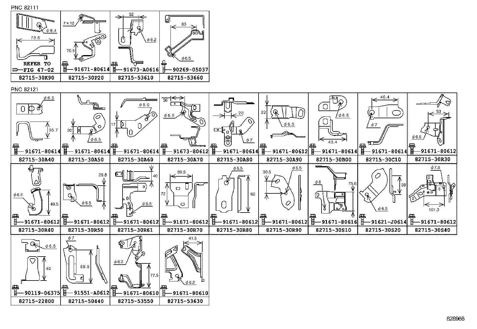  IS250 300H |  WIRING CLAMP