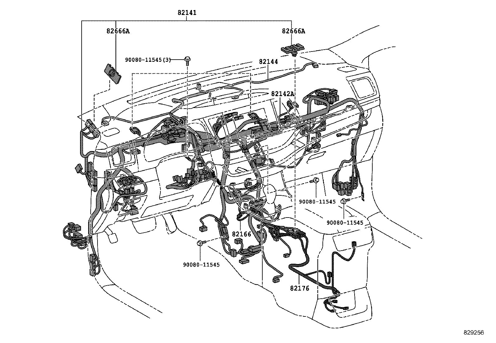  HIGHLANDER KLUGER |  WIRING CLAMP