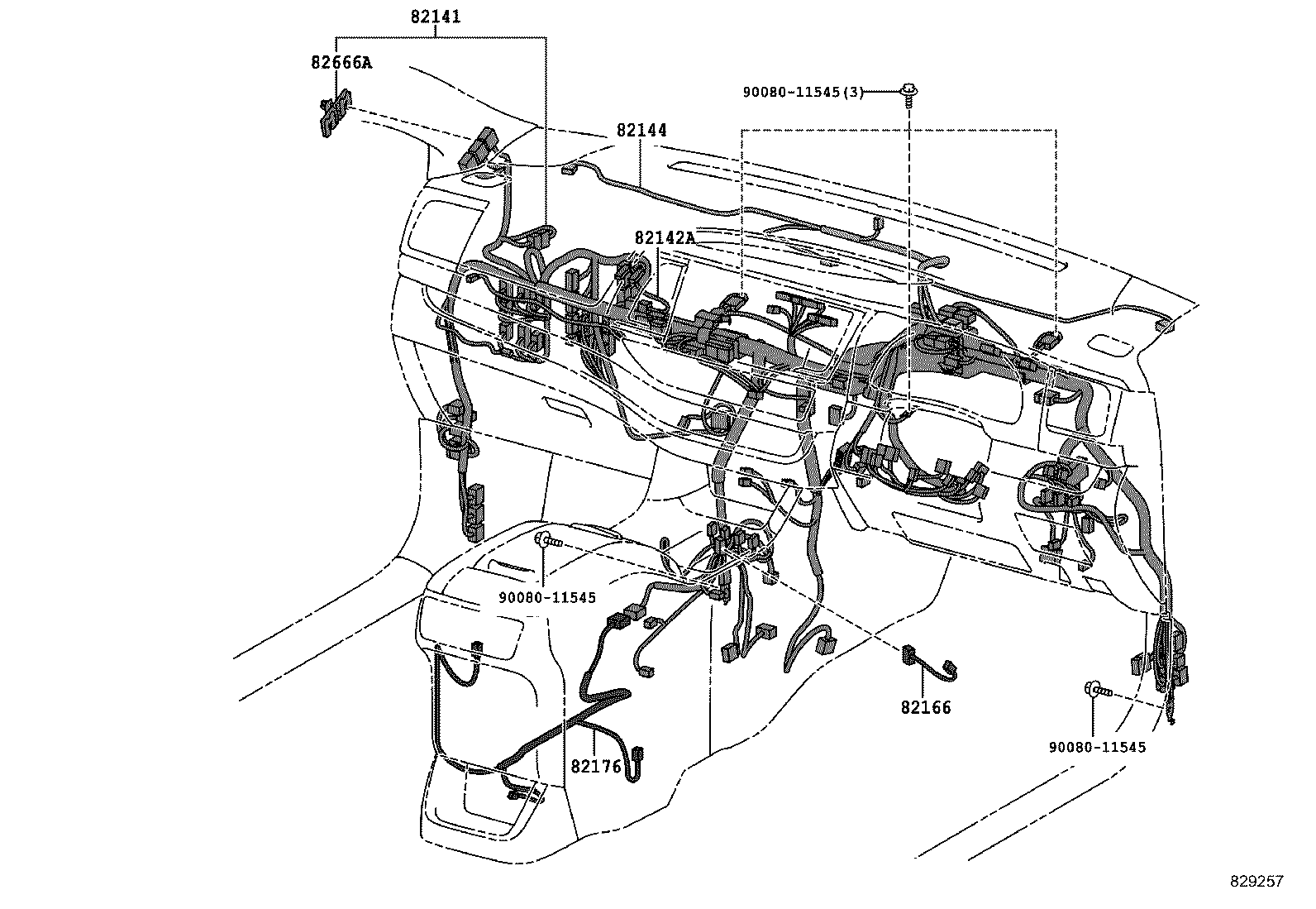  HIGHLANDER KLUGER |  WIRING CLAMP