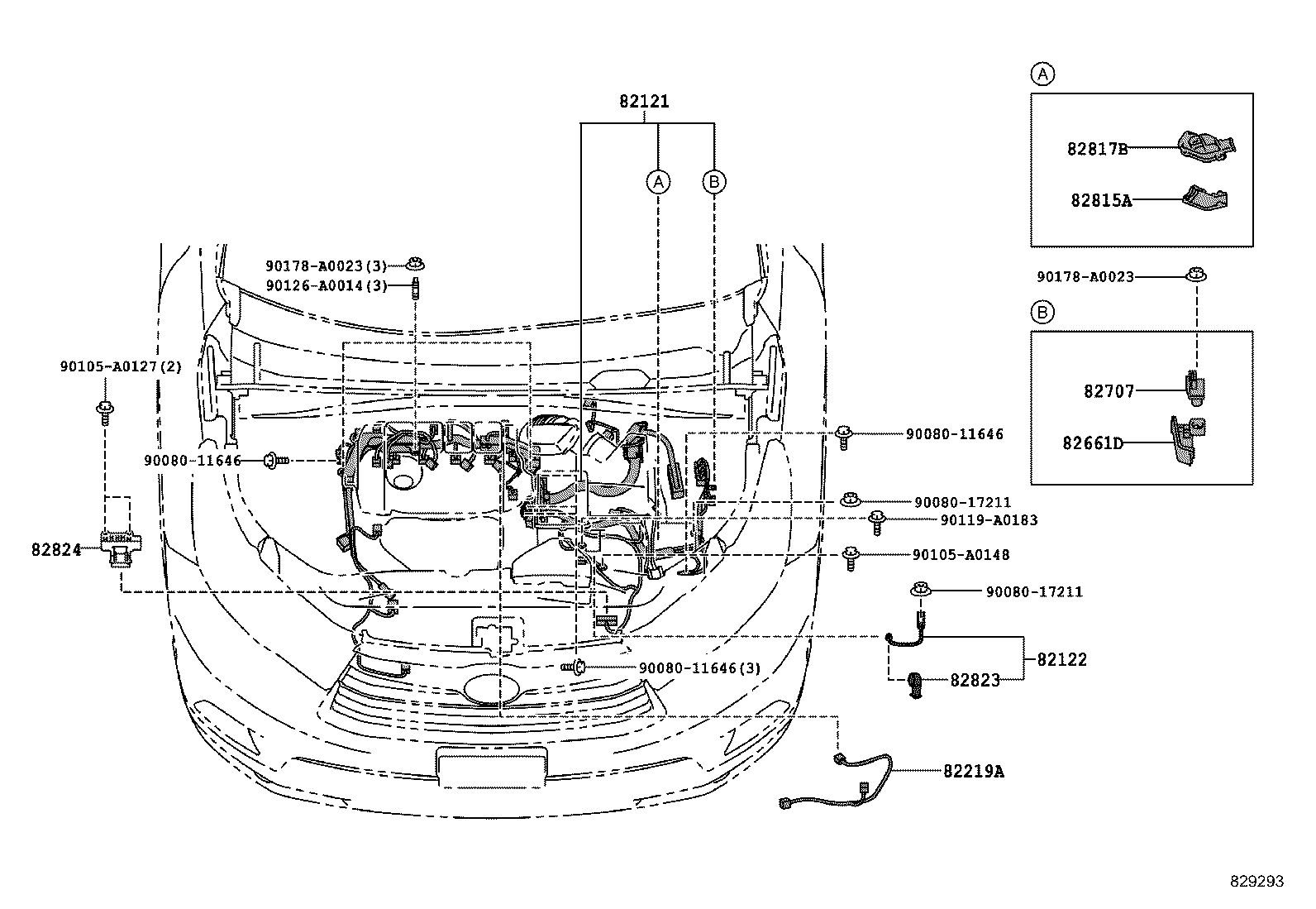  HIGHLANDER KLUGER |  WIRING CLAMP