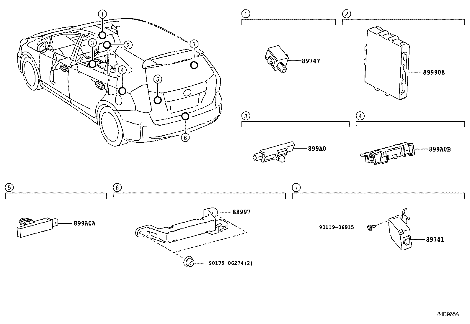  PRIUS PRIUS V |  WIRELESS DOOR LOCK