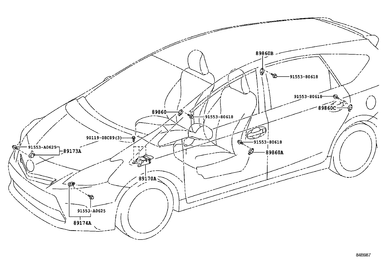  PRIUS PRIUS V |  AIR BAG