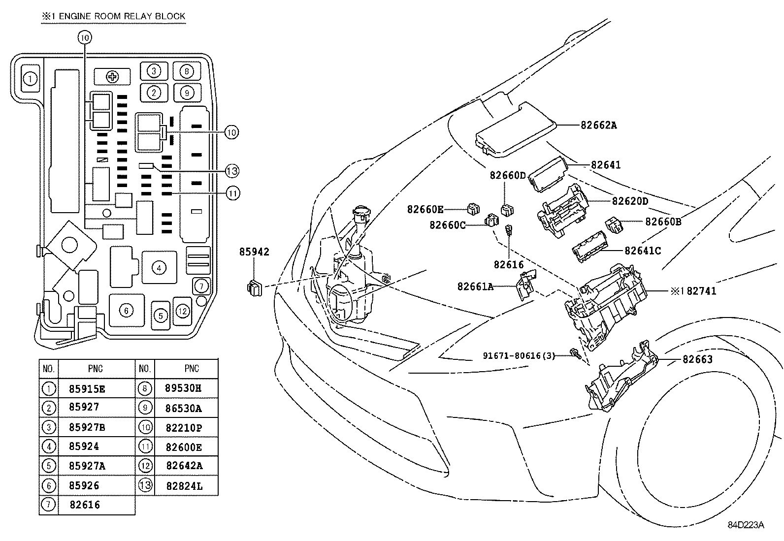  PRIUS PRIUS V |  SWITCH RELAY COMPUTER