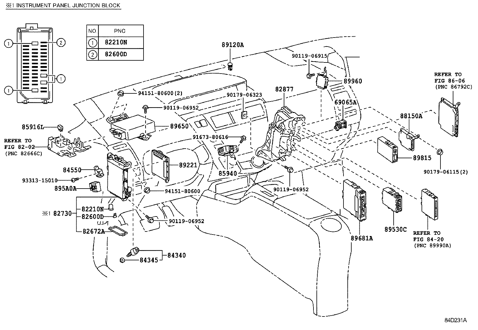  PRIUS PRIUS V |  SWITCH RELAY COMPUTER