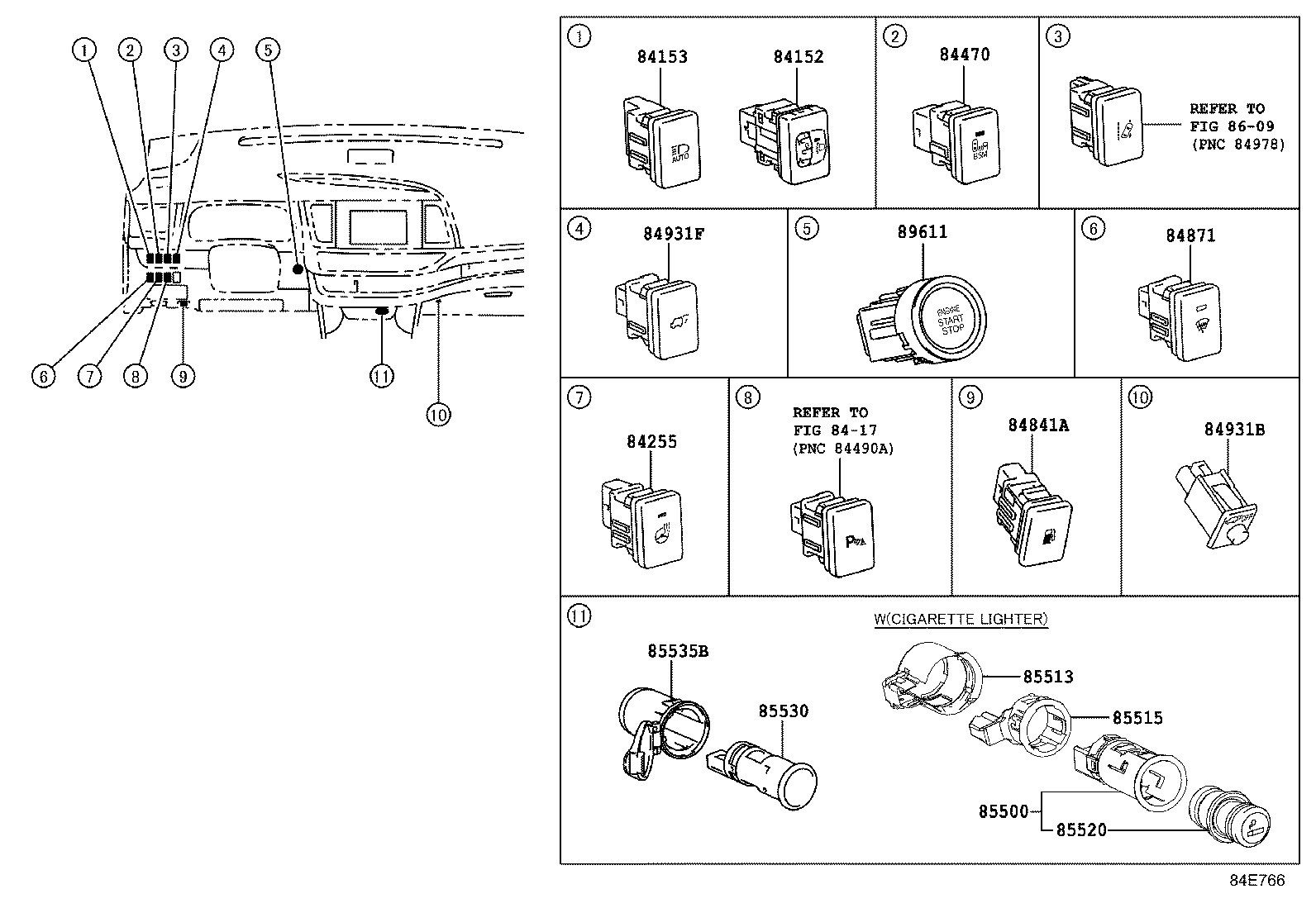  HIGHLANDER KLUGER |  SWITCH RELAY COMPUTER