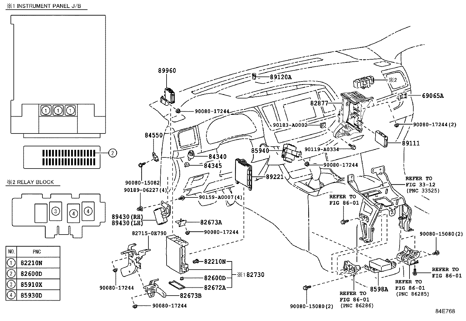  HIGHLANDER KLUGER |  SWITCH RELAY COMPUTER