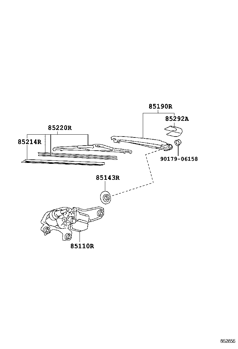  PRIUS PRIUS V |  REAR WIPER