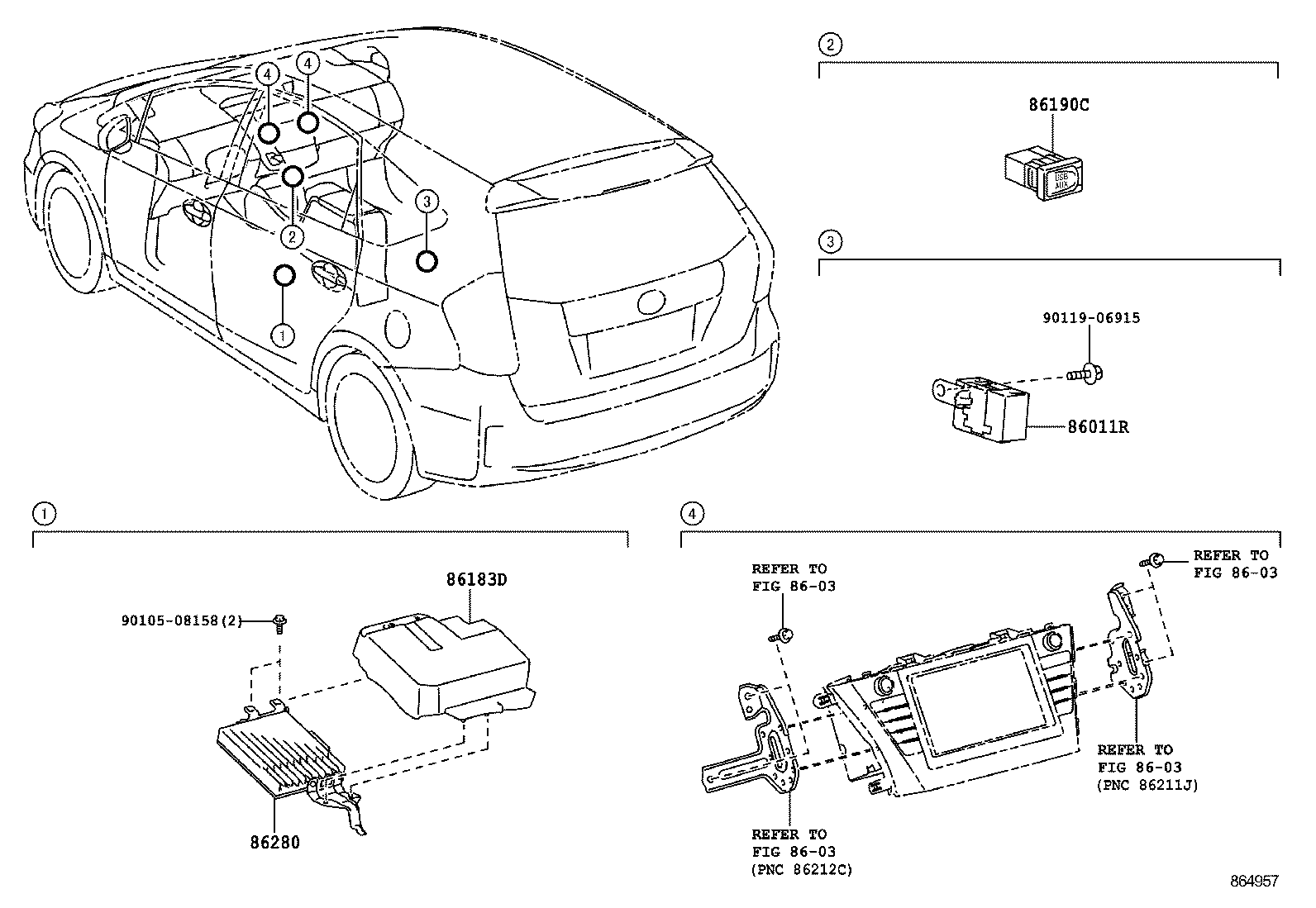  PRIUS PRIUS V |  RADIO RECEIVER AMPLIFIER CONDENSER