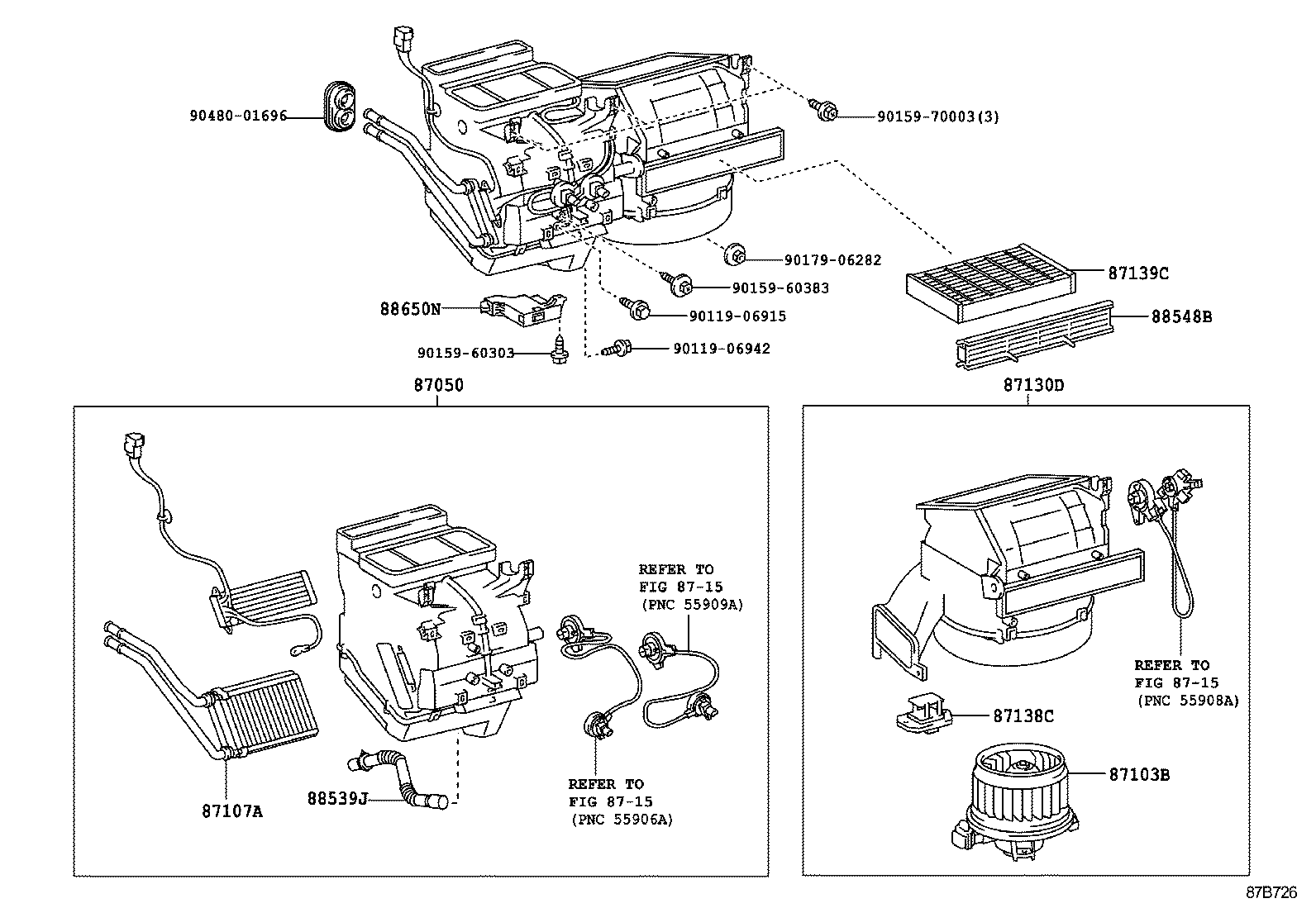  YARIS JPP |  HEATING AIR CONDITIONING COOLER UNIT