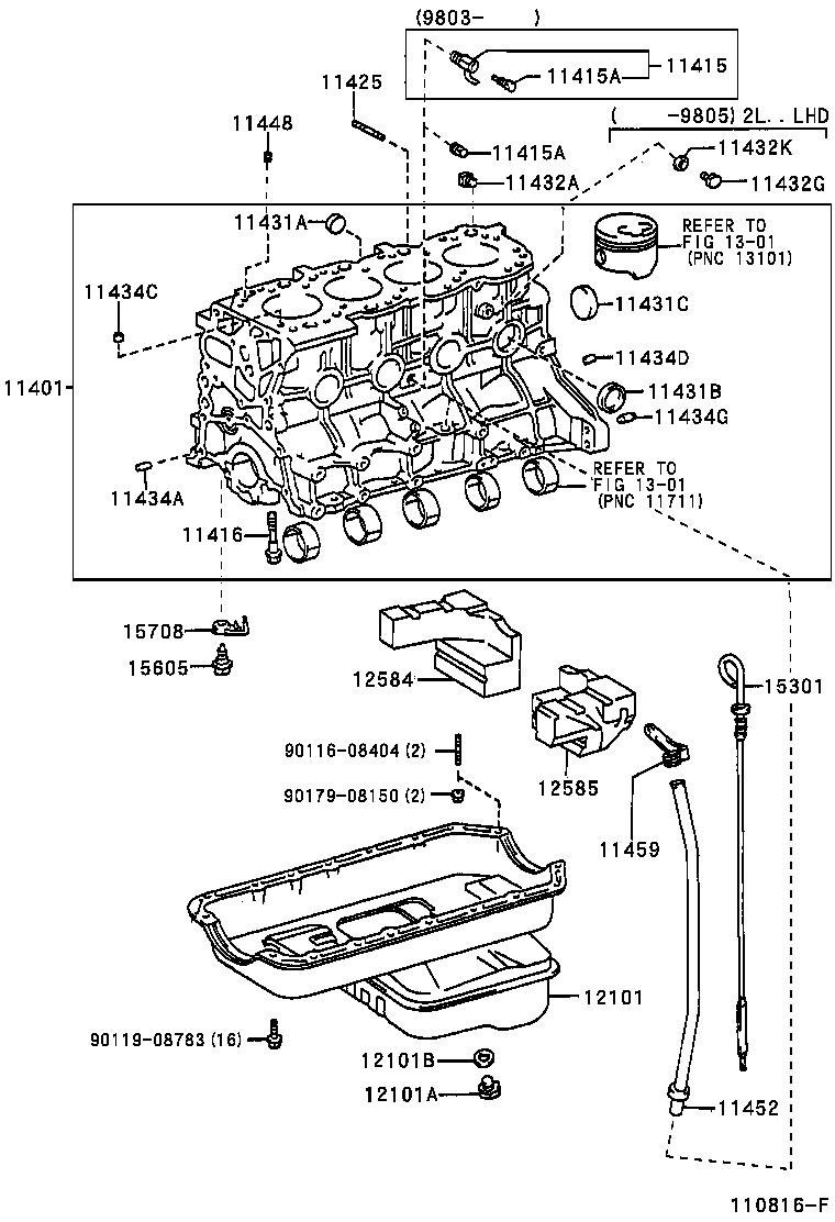  HILUX |  CYLINDER BLOCK