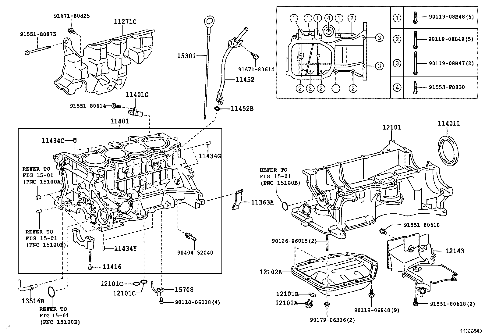  COROLLA |  CYLINDER BLOCK