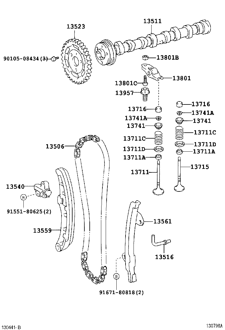  COROLLA |  CAMSHAFT VALVE