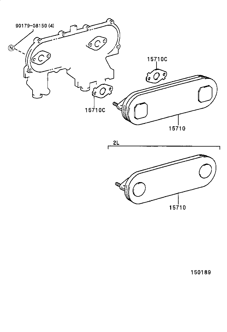  HILUX |  ENGINE OIL COOLER