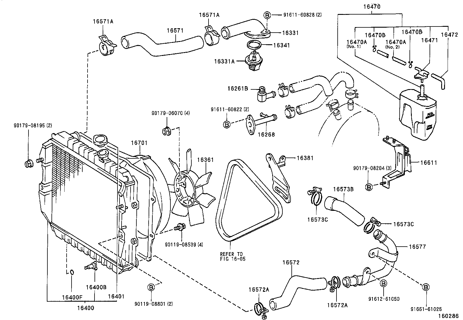  LAND CRUISER 70 |  RADIATOR WATER OUTLET