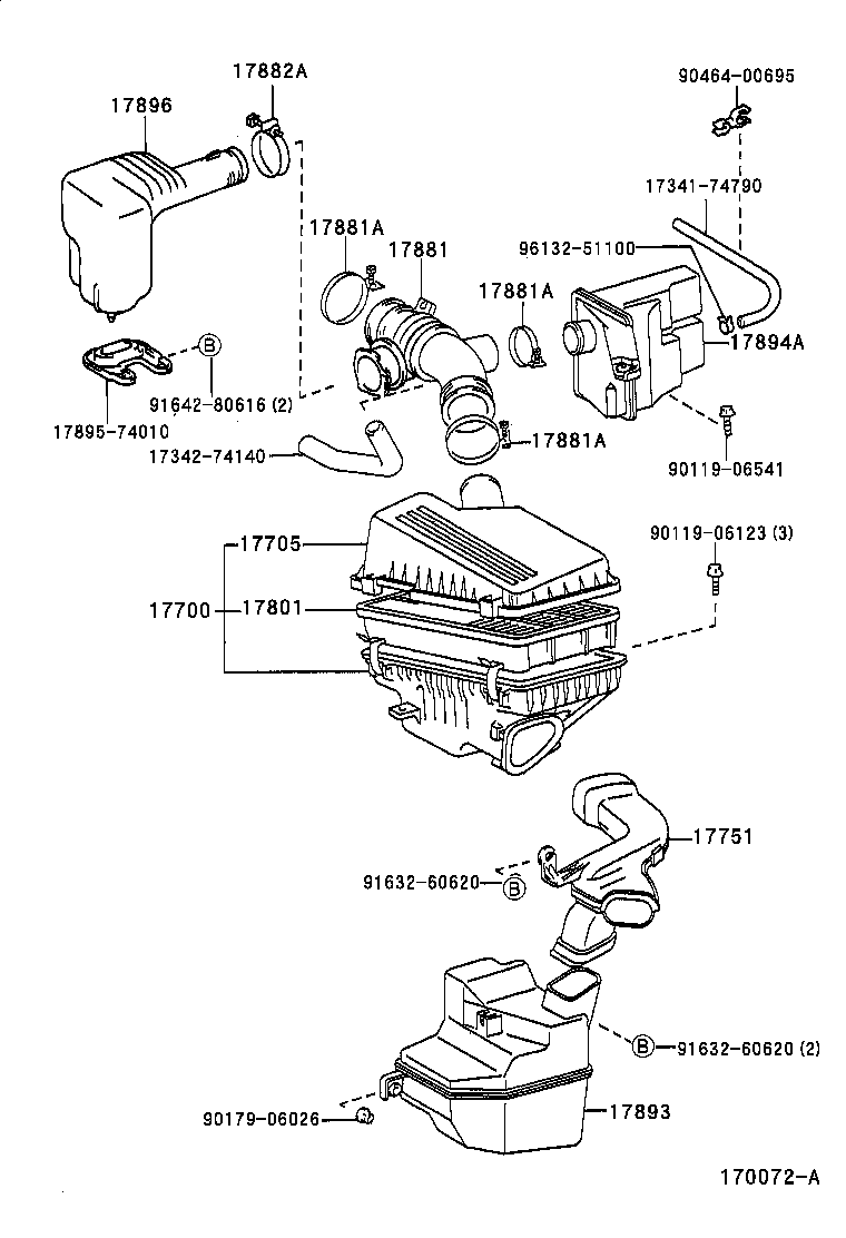  CELICA |  AIR CLEANER