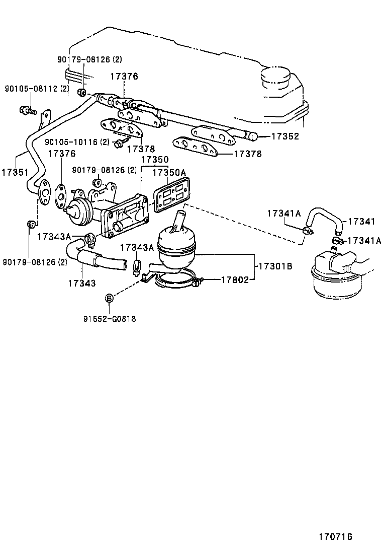  LAND CRUISER 70 |  MANIFOLD AIR INJECTION SYSTEM