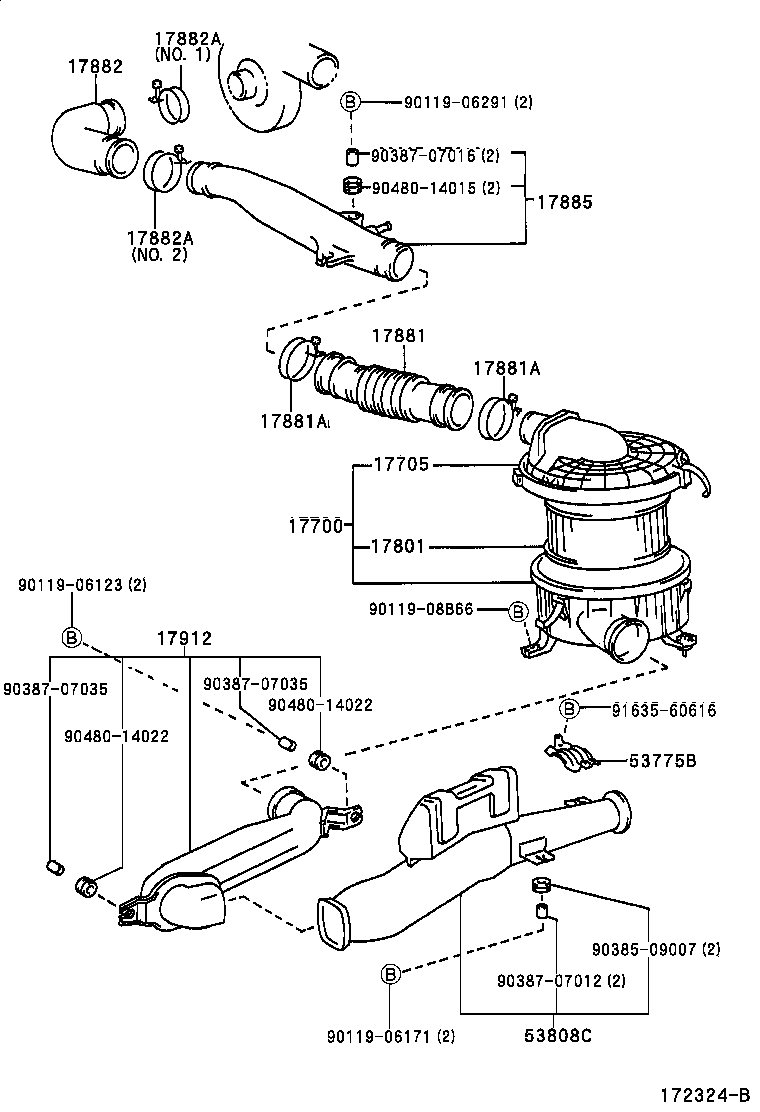  HILUX |  AIR CLEANER