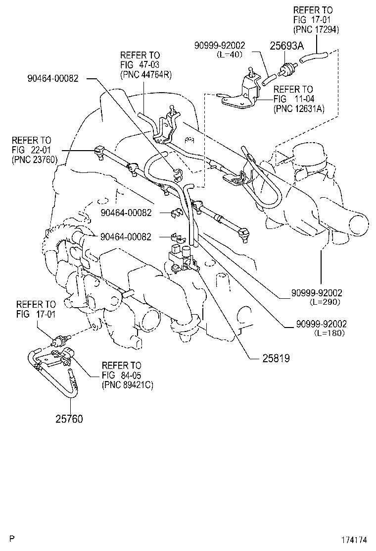  COROLLA |  VACUUM PIPING