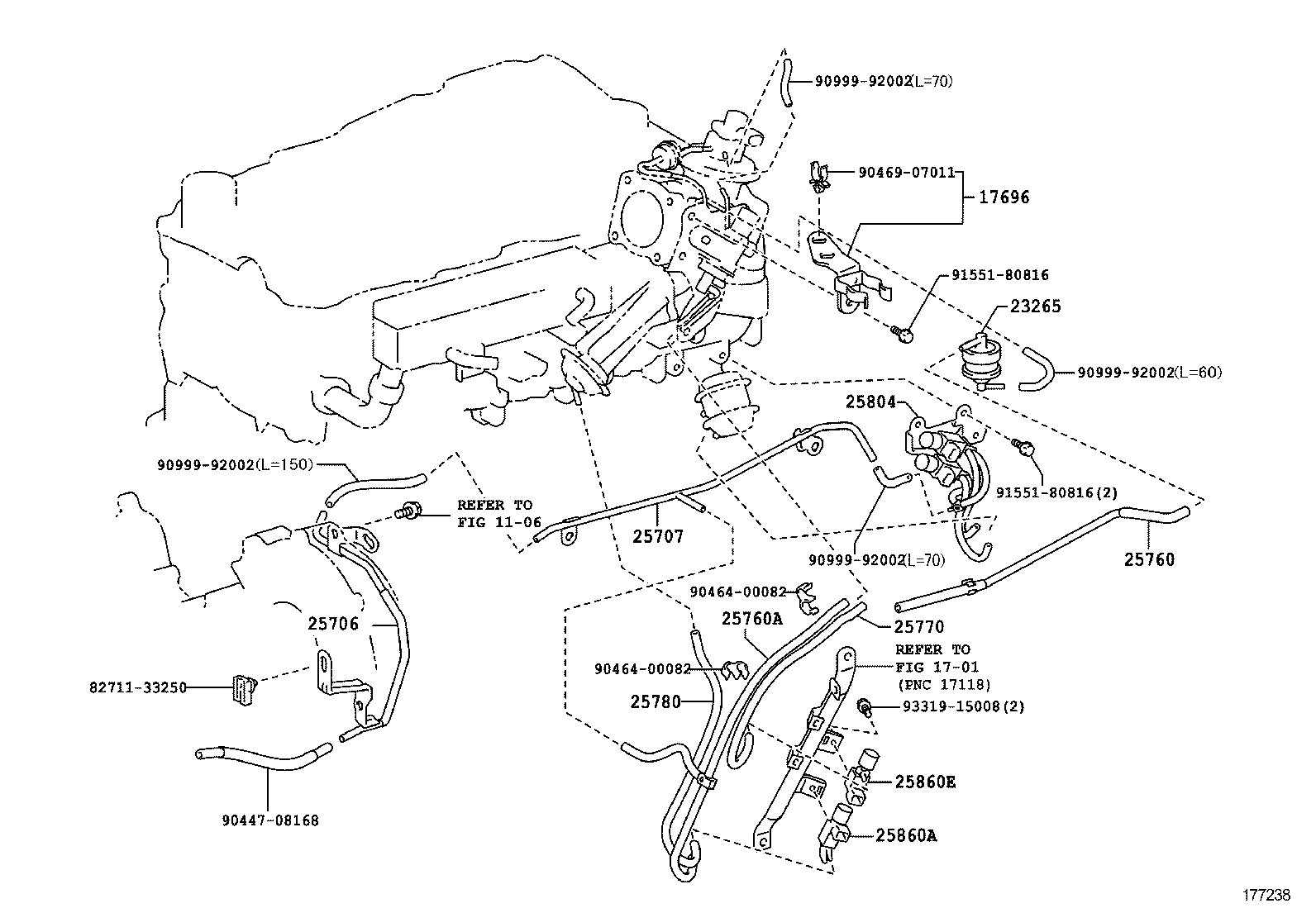  HILUX |  VACUUM PIPING