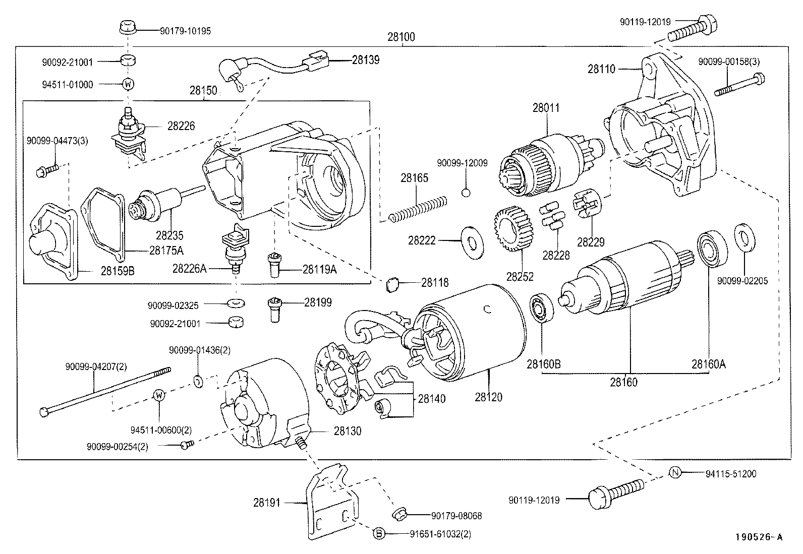  HILUX |  STARTER