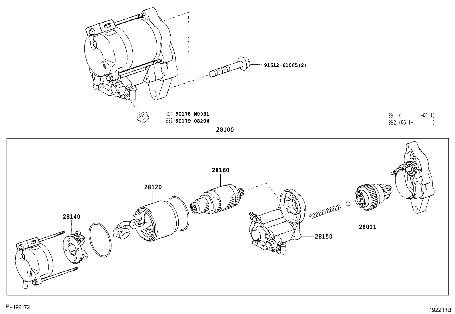  COROLLA |  STARTER