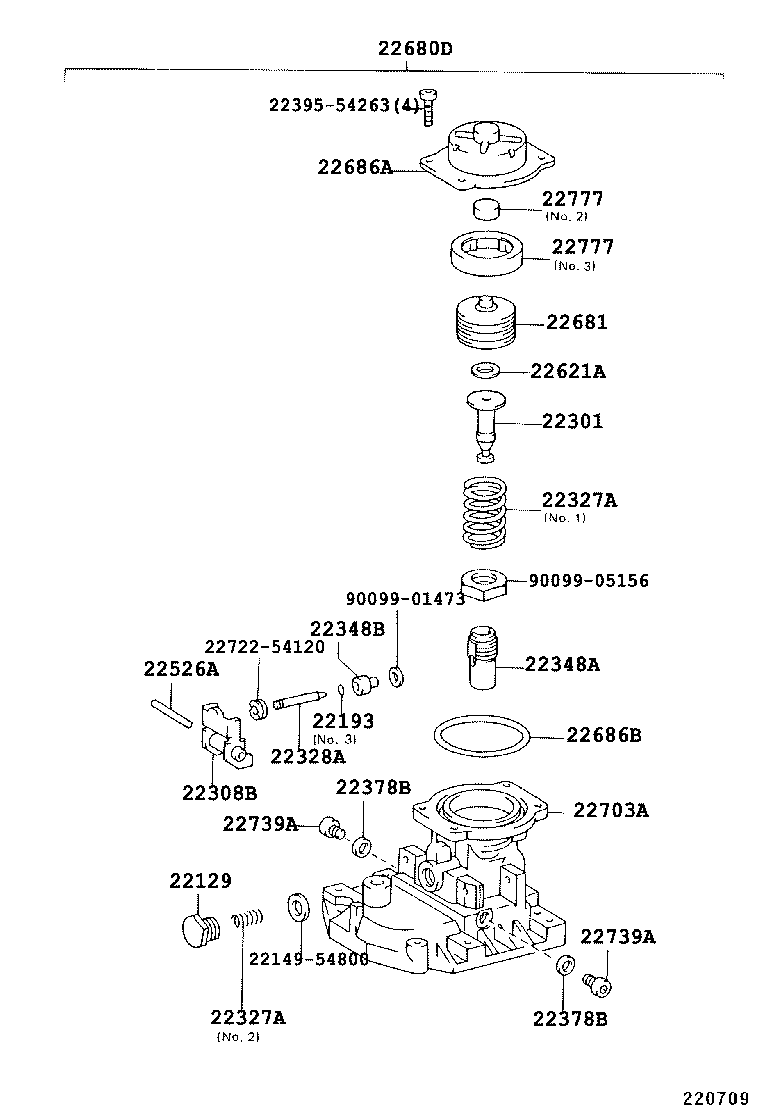  COASTER |  INJECTION PUMP BODY